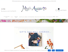 Tablet Screenshot of magpieaccessories.com